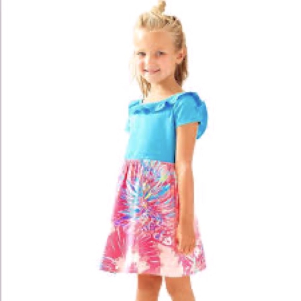 Lilly Pulitzer Brit Girls Size L 10-12 Dress